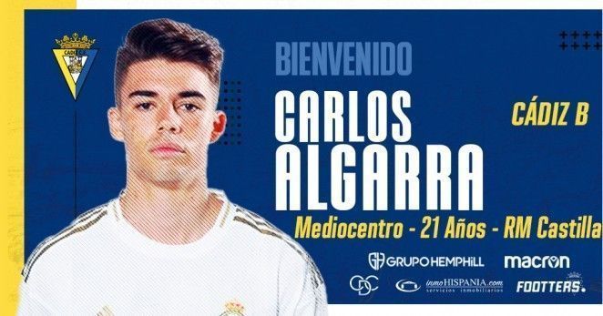 Carlos Algarra Es Nuevo Fichaje Del Cádiz CF B | ADN Blanco